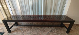 2 meter multi purpose polished bench for R750