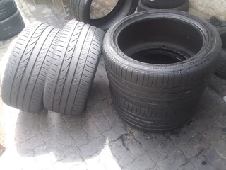 X5 BMW TYRES 4x 275/40/R20 and 315/35/R20 BRIDGESTONE DUELER H/P RUNFLAT TYRES CALL PAUL 0632489024