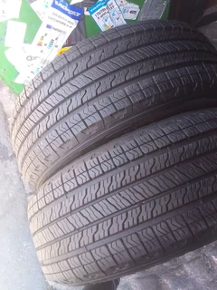 2x TYRES 255/55/R20 GOODYEAR WRANGLER TERRITORY 98% TREAD LIFE LIKE NEW CALL PAUL 0632489024