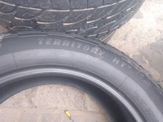 4x 255/55/R20 GOODYEAR WRANGLER TERRITORY HT CONDITION 95% TREAD LIFE CALL PAUL 0632489024