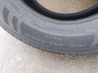 4x 265/50/R18 COOPER DISCOVERER AT/S TYRES 90%TREAD LIFE CALL PAUL 0632489024