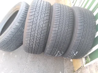 4x 265/60/r18 Dunlap Grandtrek A/t Tyres 90%tread Life Call Paul 0632489024