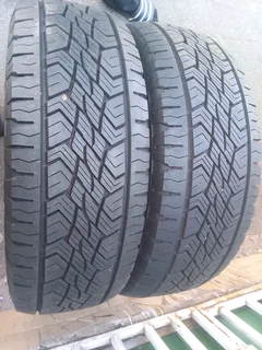 2x 265/60/r18 Continental Cross Contact Tyres 98%tread Life Call Paul 0632489024