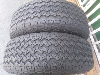 2x 265/65/R18 GOODYEAR WRANGLER TERRITORY HT TYRES 98%TREAD LIFE CALL PAUL 0632489024