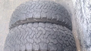 2x 265/65/r18 Bf Goodrich All Terrain A/t Ko2 Tyres Call Paul 0632489024