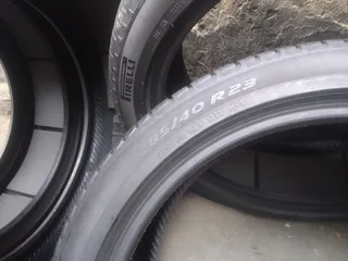 4x 285/40/R23 PIRELLE SCORPION ZERO NORMAL TYRES 95%TREAD LIFE CALL PAUL 0632489024