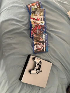 The  PlayStation 4 Slim limited edition 1TB is still in pristine condition,  box is available.