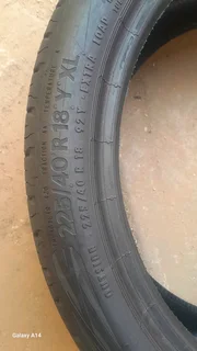 225/40/18 CONTINENTAL ECOCONTACT 6 RUN FLAT