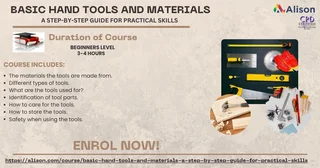 Basic Hans Tools and Materials