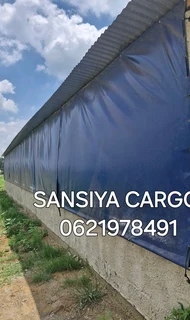 Chicken house curtains