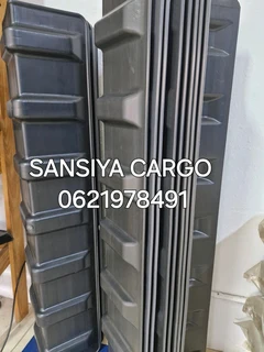 PVC Tarpaulins, Cargo Nets,Corner plates,Ratchets,Straps,Fire extinguishers,Triangles.