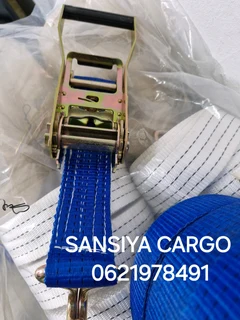 PVC Tarpaulins, Cargo Nets,Corner plates,Ratchets,Straps,Fire extinguishers,Triangles.