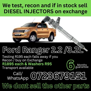 Ford Ranger 2.2 / 3.2L diesel injectors for sale