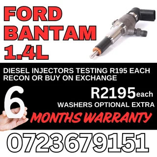 Ford Bantam 1.4L diesel injectors for sale
