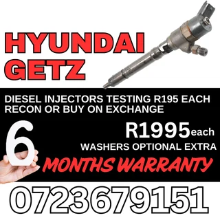 Hyundai Getz diesel injectors for sale