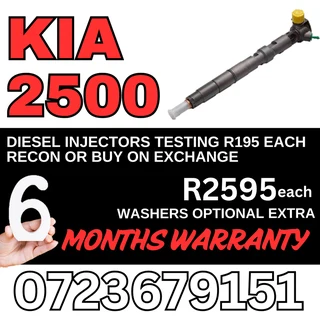 Kia 2500 diesel injectors for sale