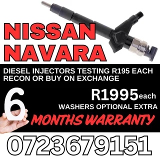 Nissan Navara diesel injectors for sale