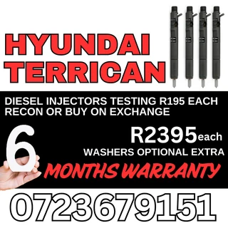 Hyundai Terrican diesel injectors for sale