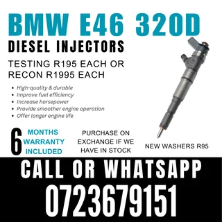 BMW E46 320d diesel injectors for sale
