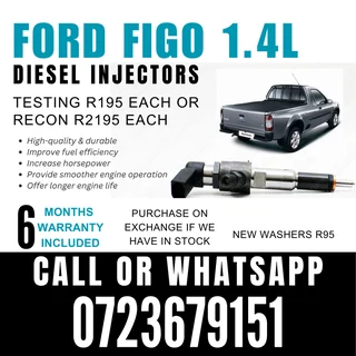 Ford Figo diesel injectors for sale
