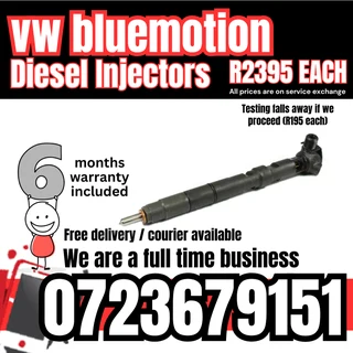 VW Bluemotion diesel injectors for sale