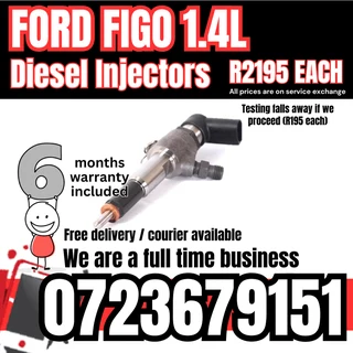 Ford Figo 1.4L diesel injectors for sale