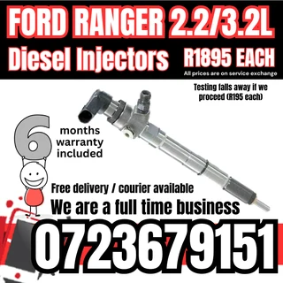 Ford Ranger diesel injectors for sale