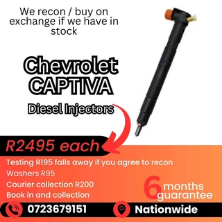 Chevrolet Captiva Diesel Injectors for sale