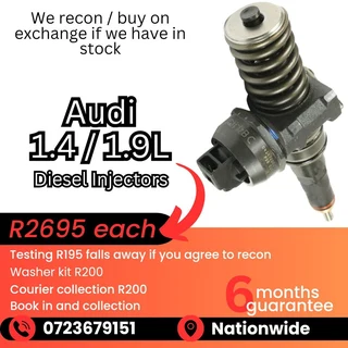 Audi 1.4 / 1.9L Diesel Injectors for sale