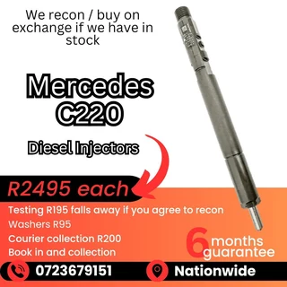 Mercedes. C220 Diesel Injectors for sale
