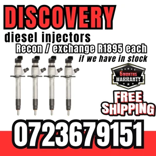 Discovery diesel injectors for sale