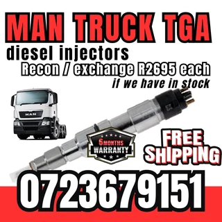 MAN Truck TGA diesel injectors for sale