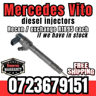 Mercedes Vito diesel injectors for sale