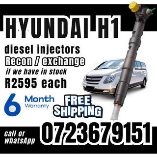 Hyundai H1 diesel injectors for sale