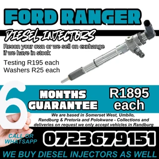 Ford Ranger Diesel Injectors for sale