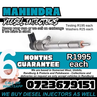 Mahindra Diesel Injectors for sale