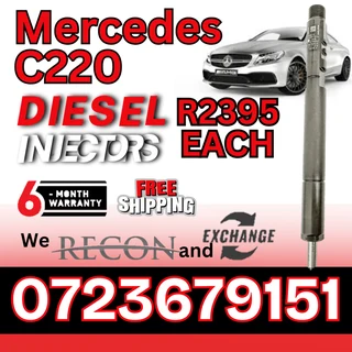 Mercedes C220 diesel injectors for sale