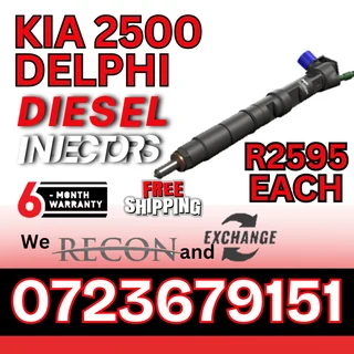 Kia 2500 diesel injectors for sale