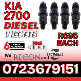 Kia 2700 diesel injectors for sale