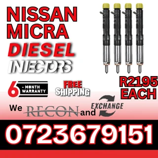 Nissan Micra diesel injectors for sale