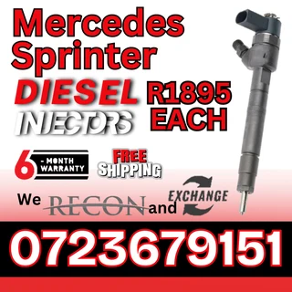 Mercedes Sprinter diesel injectors for sale