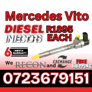 Mercedes Vito diesel injectors for sale