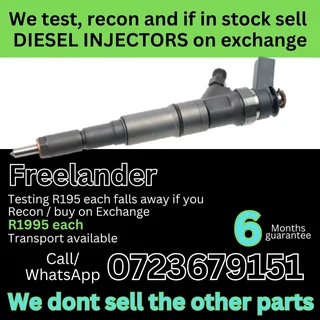 Freelander diesel injectors for sale