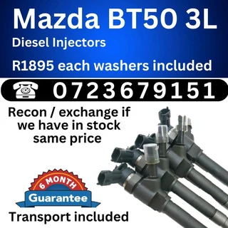 Mazda BT50 3L Diesel Injectors for sale