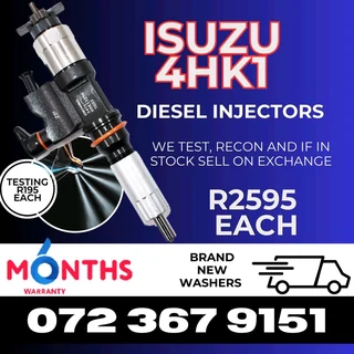 Isuzu 4HK1 Diesel Injectors for sale