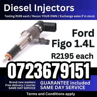 Ford Figo 1.4L Diesel Injectors for sale