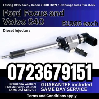 Ford Focus and Volvo S40 Diesel Injectors for sale