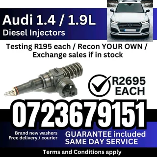 Audi 1.4 / 1.9L Diesel Injectors for sale