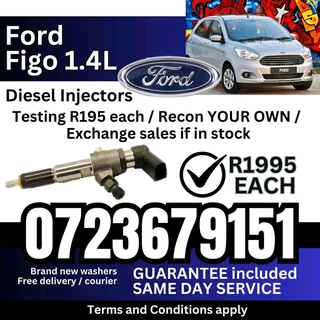 Ford Figo 1.4L Diesel Injectors for sale