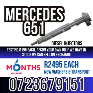 Mercedes 651 Diesel Injectors for sale